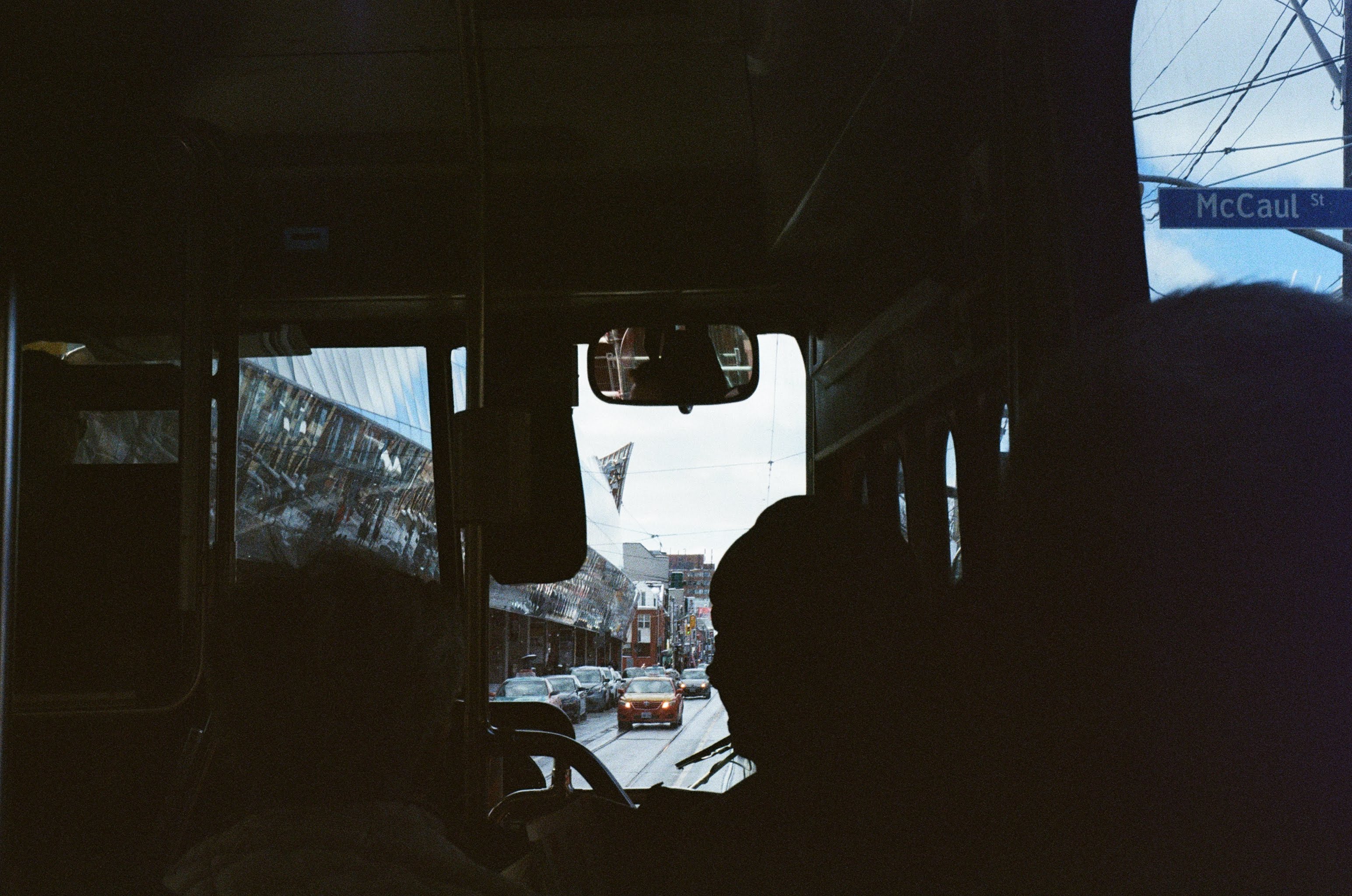 Rollei 35 — streetcar mccaul toronto — 35mm · Still — photograph by Emrah Gonulkirmaz (4 of 9)